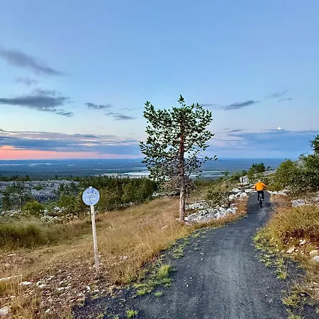 Lapland Tunturimaja Ski-in - Lapland - Slopes, Trails, National Park, Just Steps From Local Amenities, Yet Peaceful, Private Sauna 普哈圣山